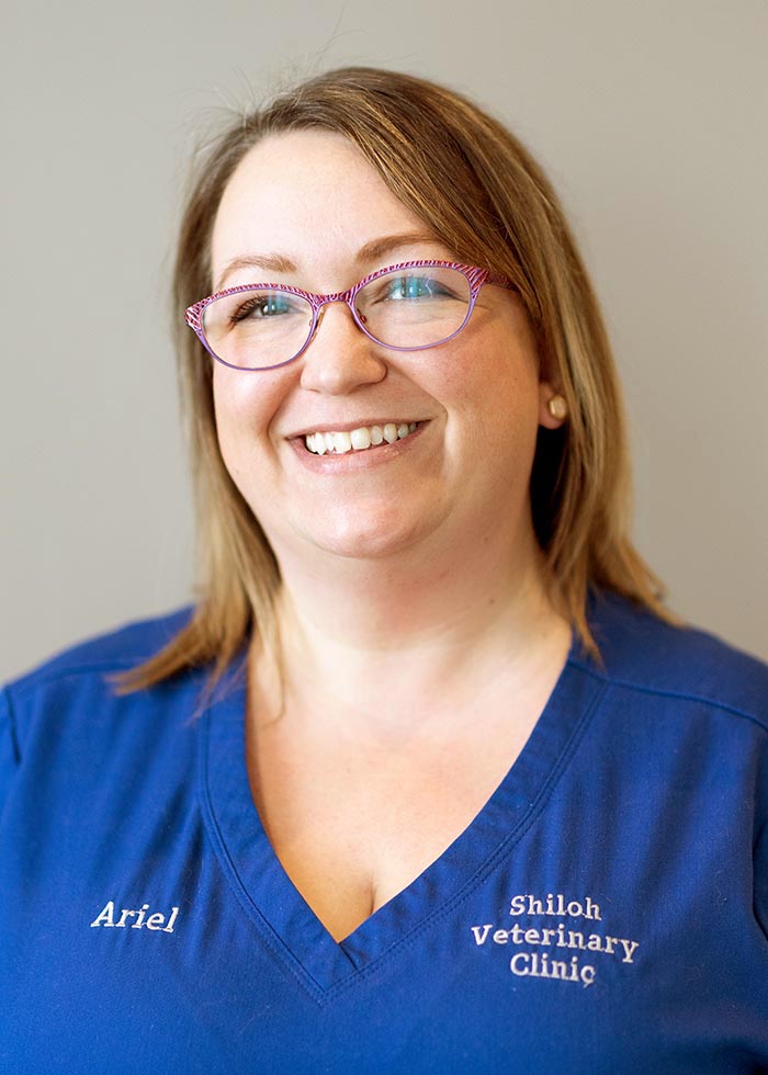 Ariel - Staff at Shiloh Veterinary Clinic in Shiloh, Illinois